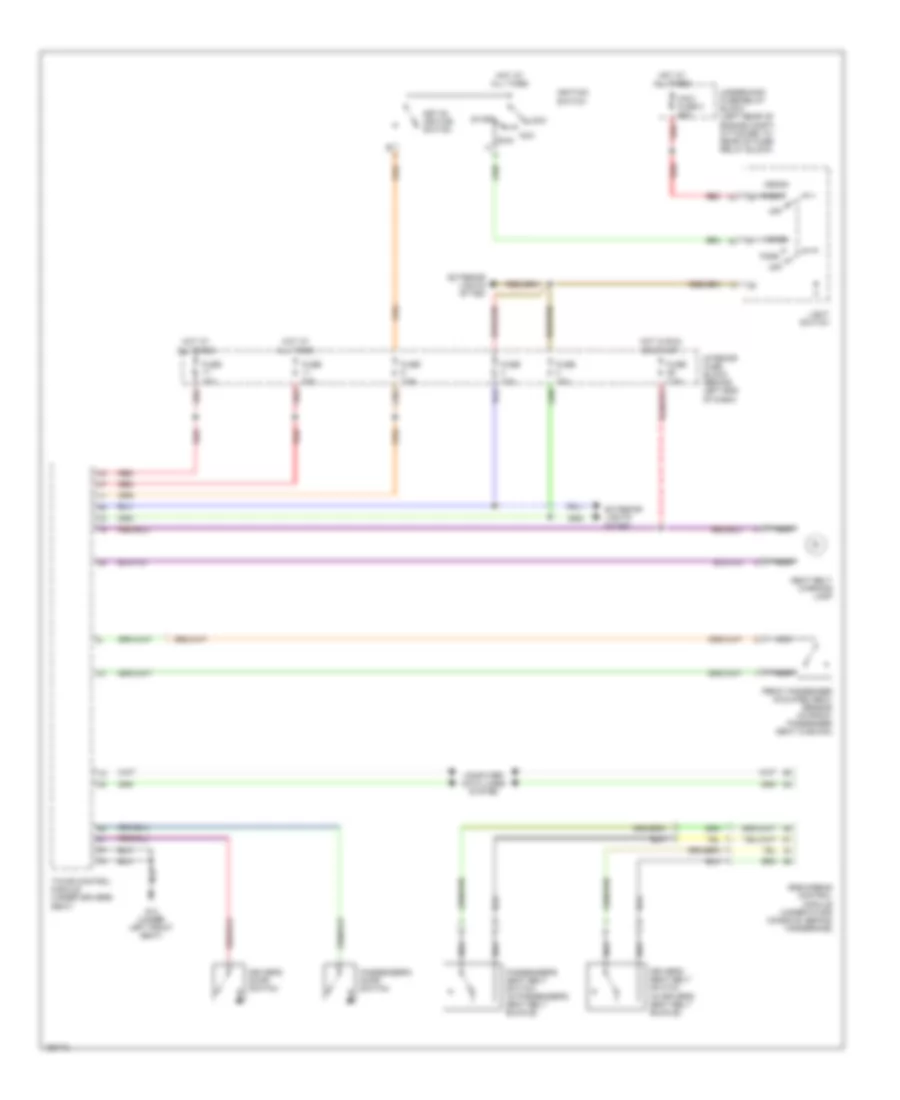 Warning Systems Wiring Diagram for Saab 9 5 Aero 2003