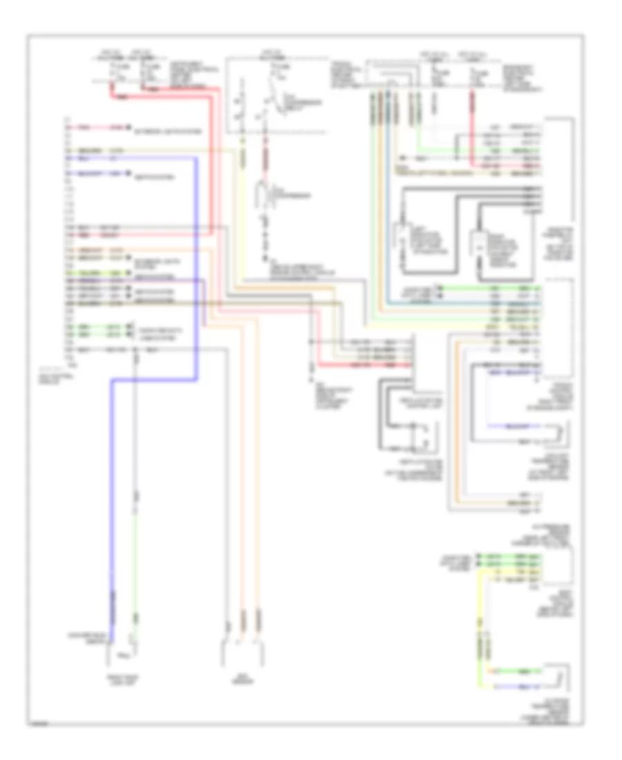 Automatic A C Wiring Diagram 1 of 2 for Saab 9 3 Arc 2004