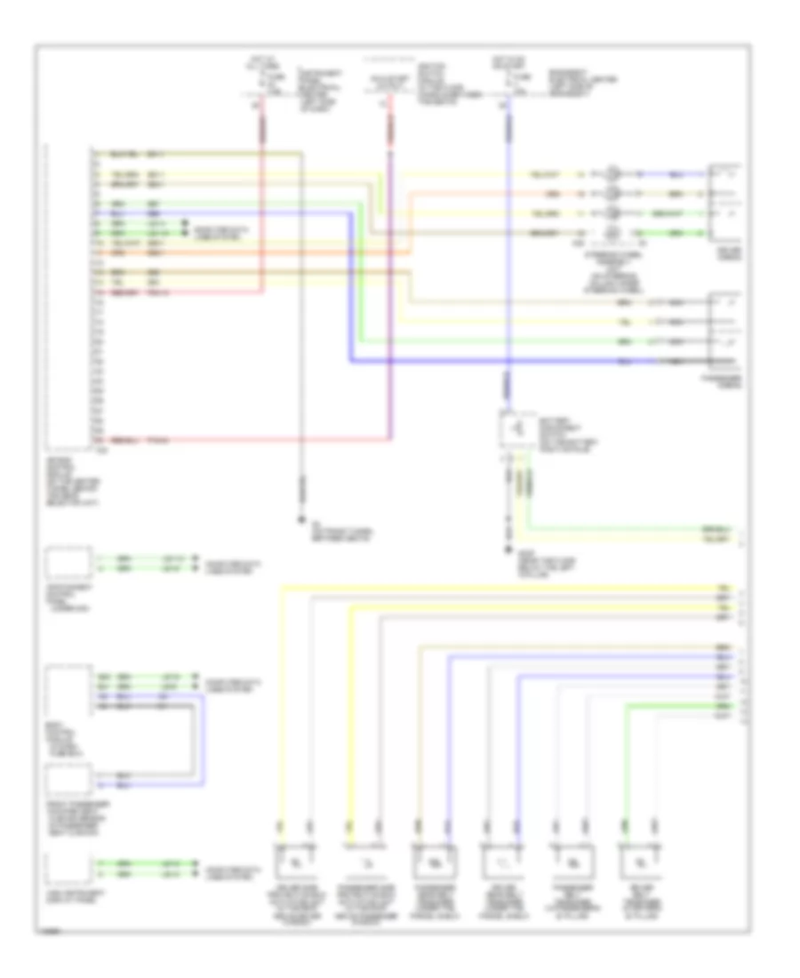 Supplemental Restraints Wiring Diagram Convertible 1 of 2 for Saab 9 3 Arc 2004