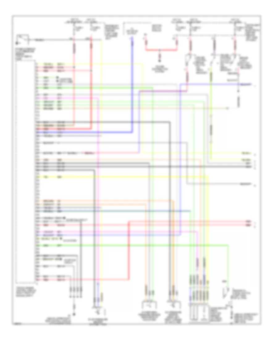2 0L Turbo Engine Performance Wiring Diagram 1 of 4 for Saab 9 3 Linear 2004