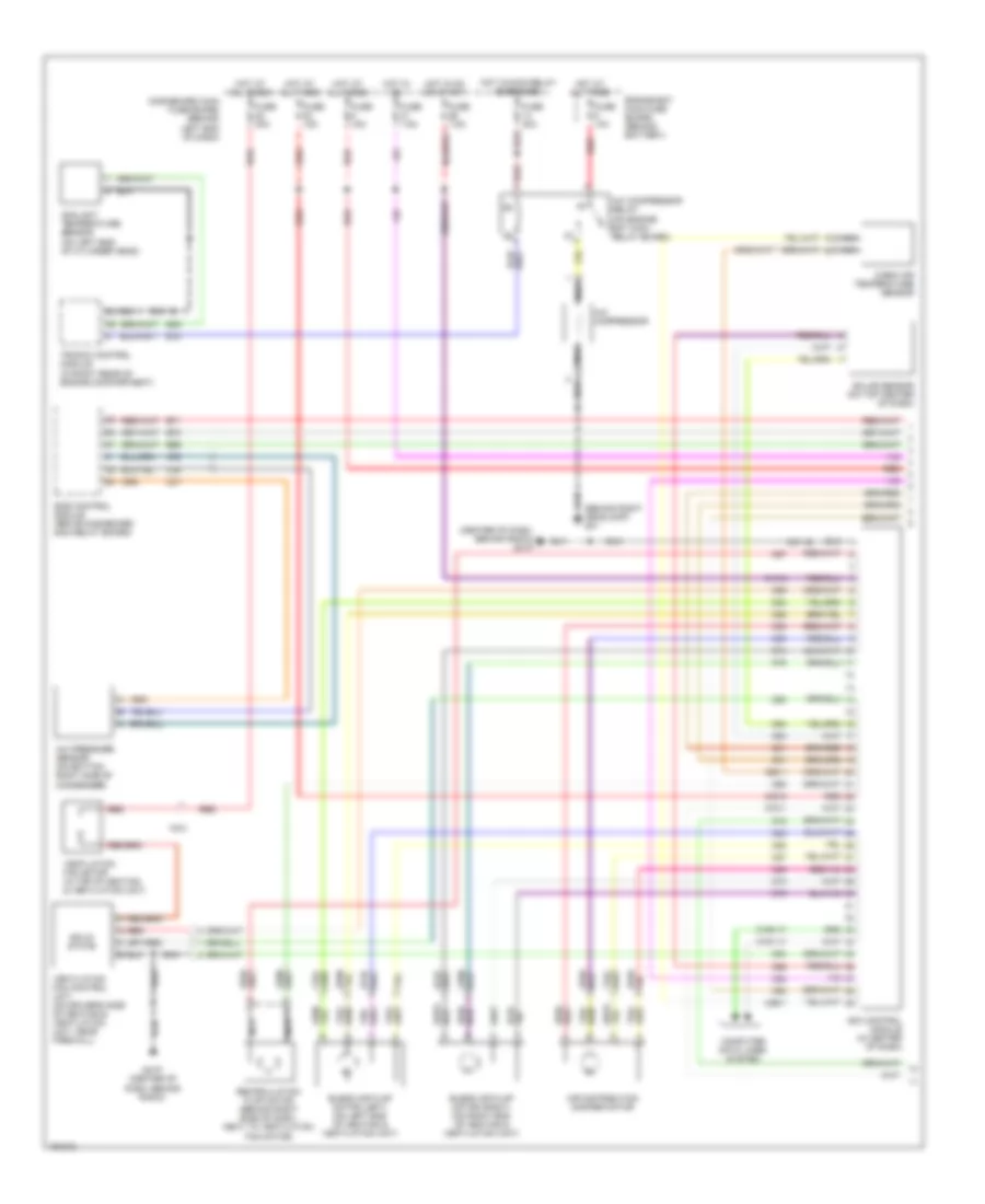 Automatic A C Wiring Diagram 1 of 2 for Saab 9 5 Linear 2004