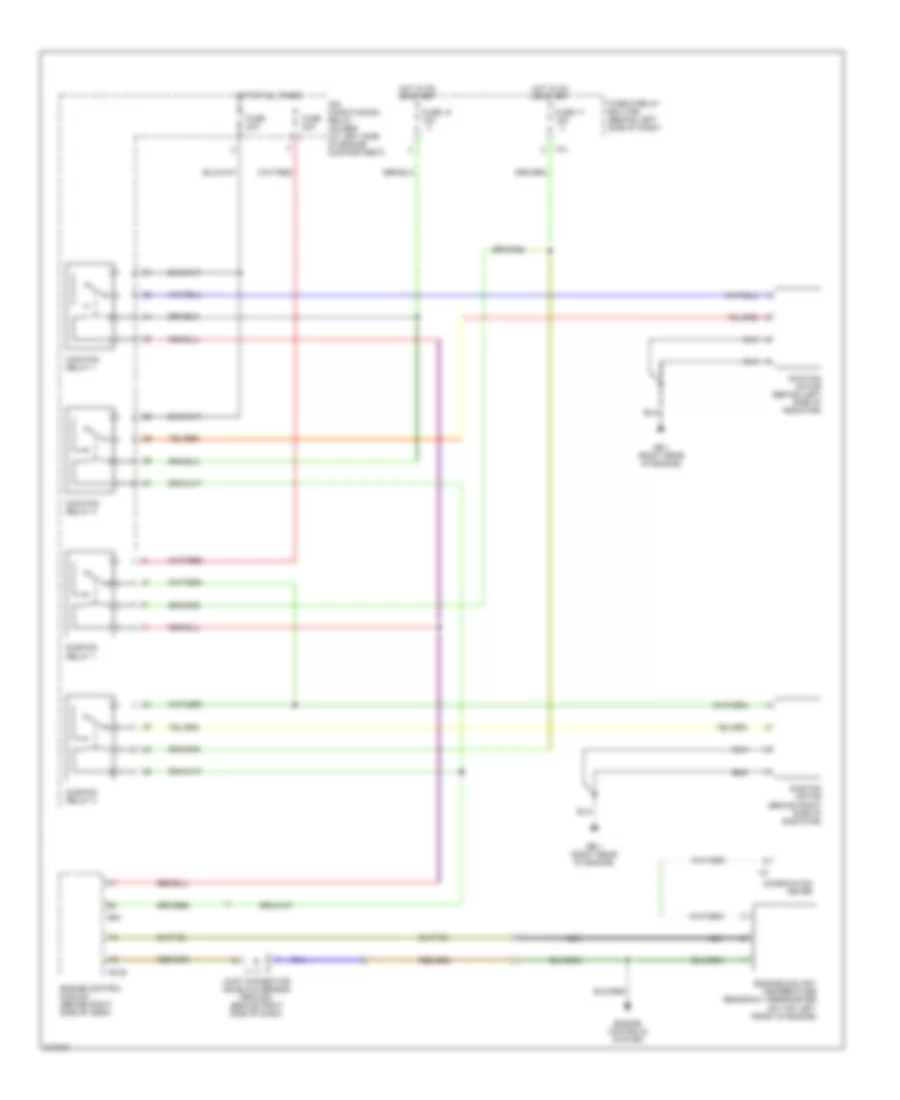 2 0L Turbo Cooling Fan Wiring Diagram for Saab 9 2X Linear 2005