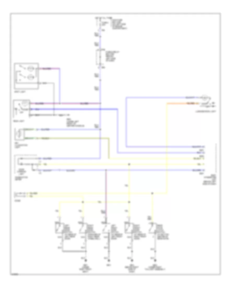 Courtesy Lamps Wiring Diagram for Saab 9 2X Linear 2005