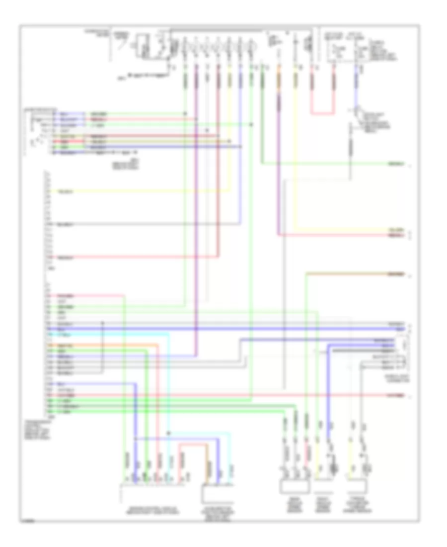 2 5L A T Wiring Diagram 1 of 2 for Saab 9 2X Linear 2005