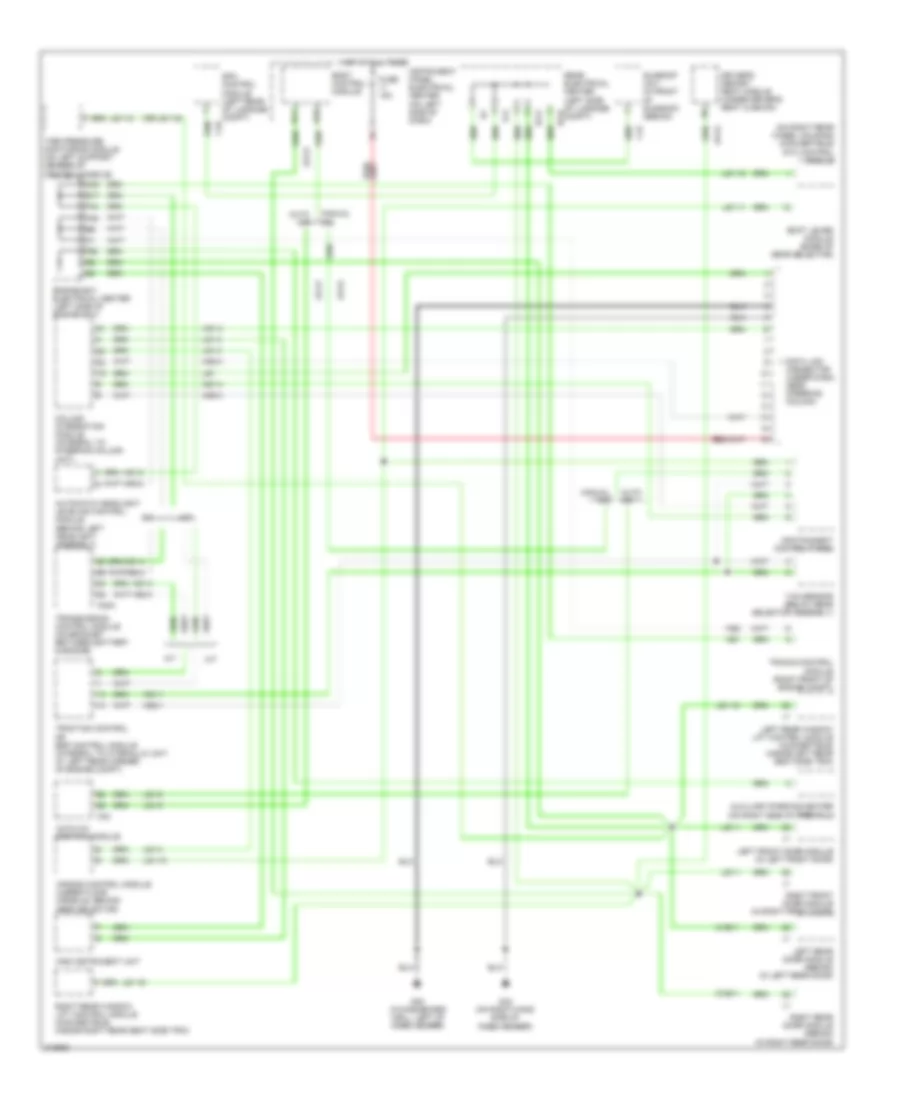 Computer Data Lines Wiring Diagram for Saab 9 3 Arc 2005