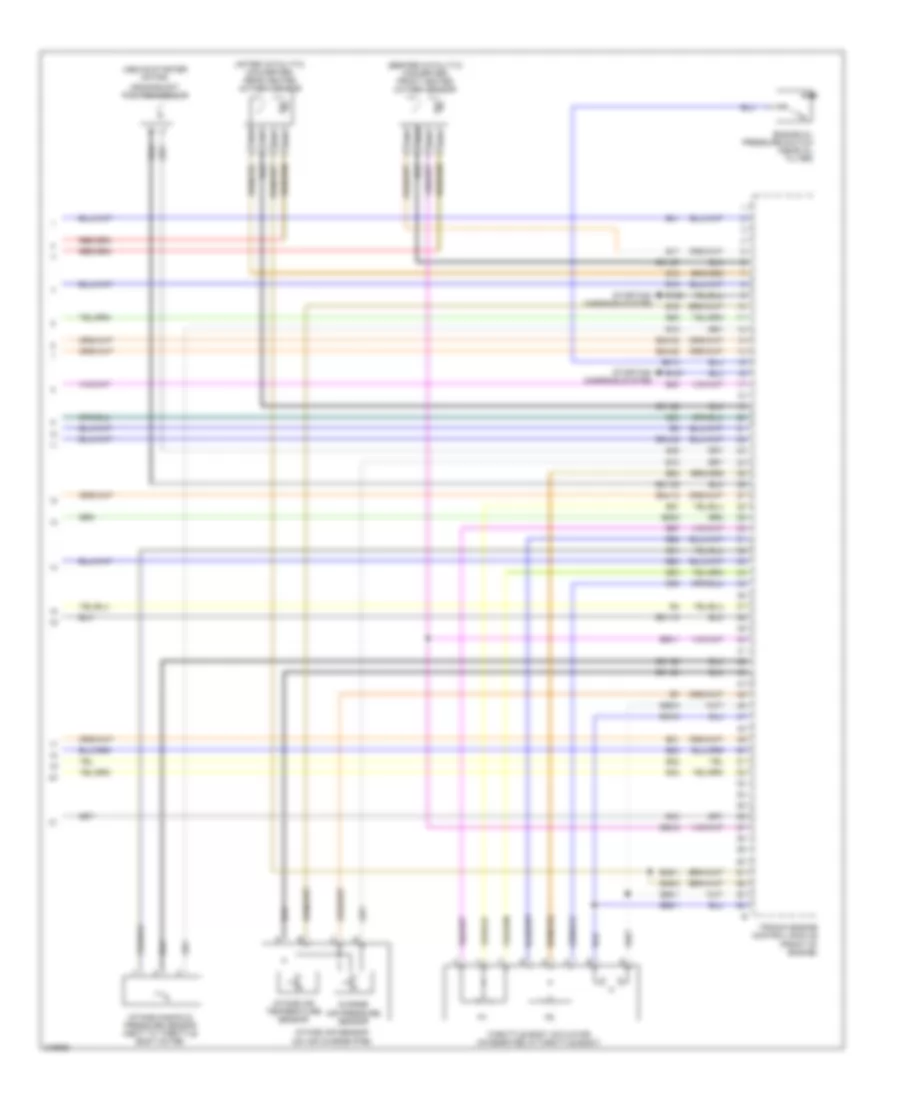 2.0L Turbo, Engine Performance Wiring Diagram (4 of 4) for Saab 9-3 Linear 2005