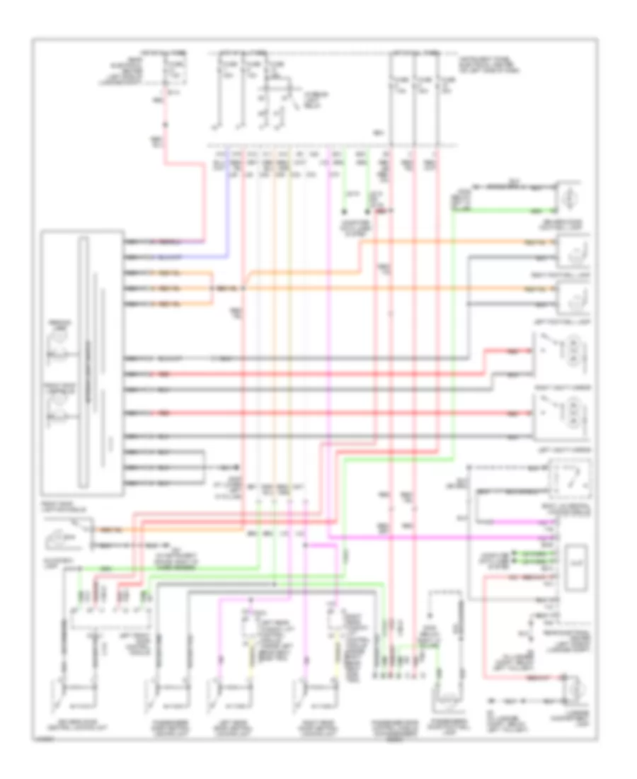 Courtesy Lamps Wiring Diagram Convertible for Saab 9 3 Linear 2005