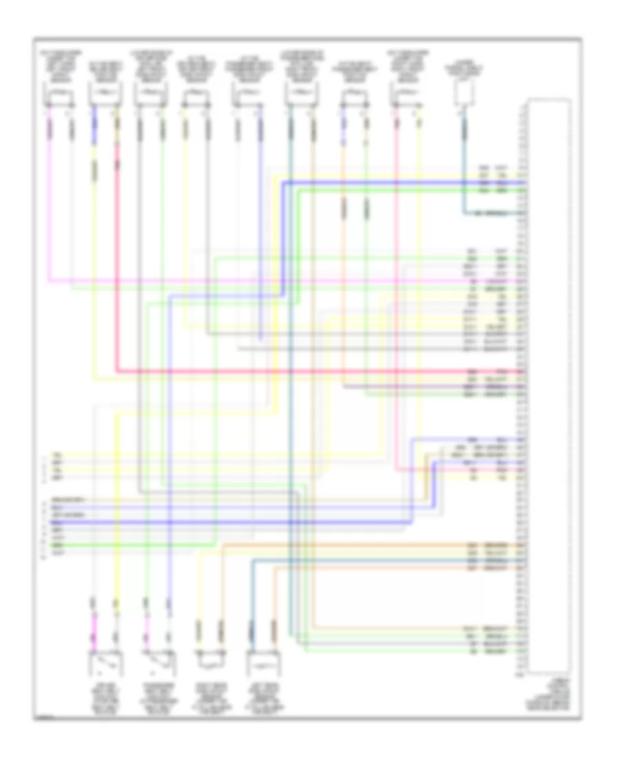 Supplemental Restraints Wiring Diagram, Convertible (2 of 2) for Saab 9-3 Linear 2005