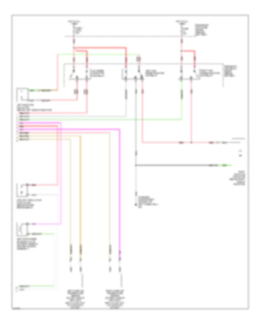 Automatic AC Wiring Diagram (2 of 2) for Saab 9-5 Linear 2005