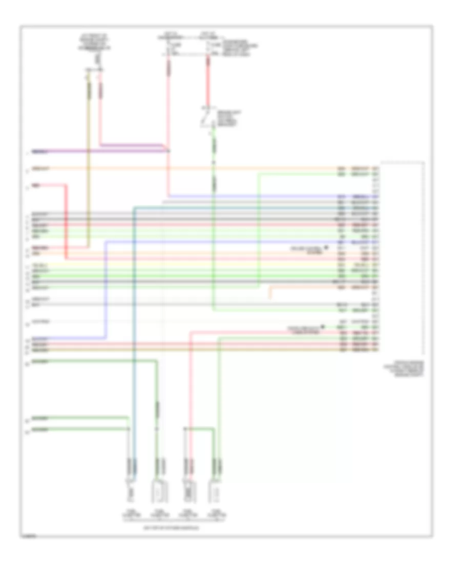 2.3L Turbo, Engine Performance Wiring Diagram (3 of 3) for Saab 9-5 Linear 2005
