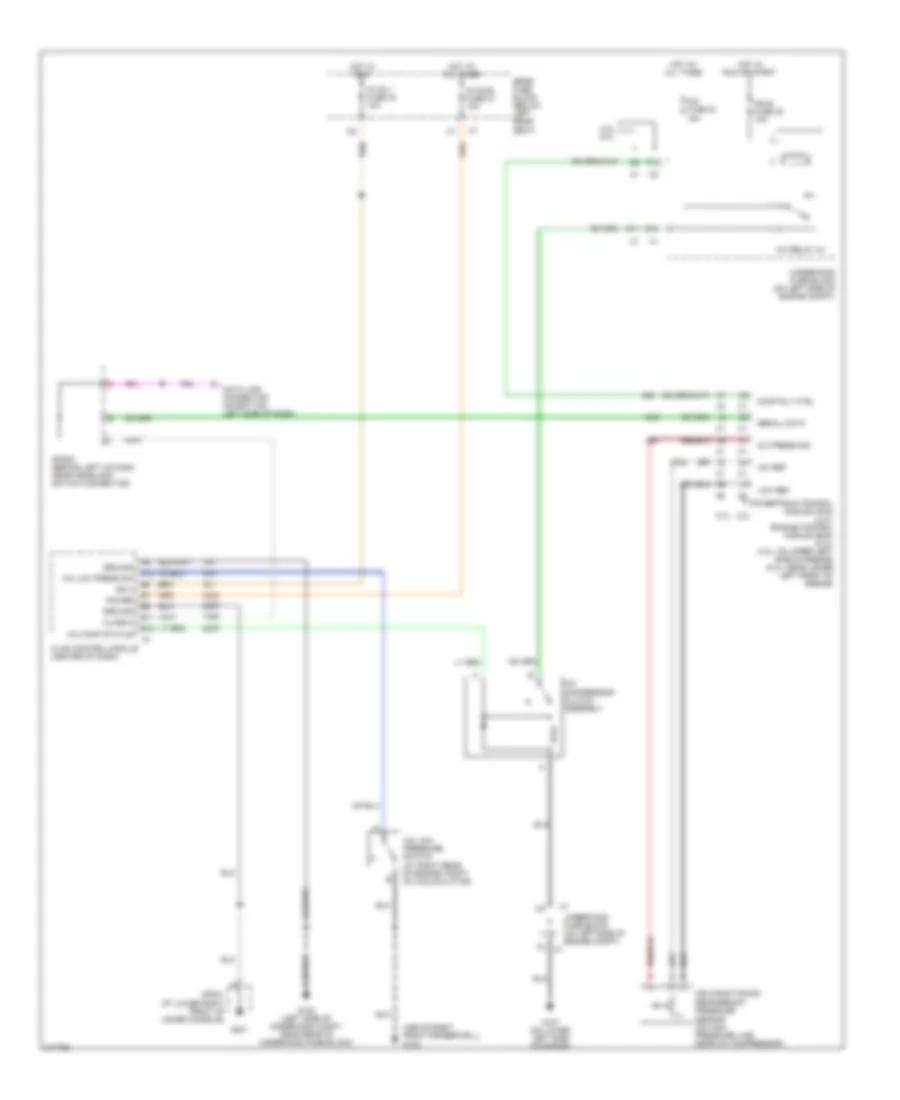 Compressor Wiring Diagram for Saab 9-7X Arc 2005