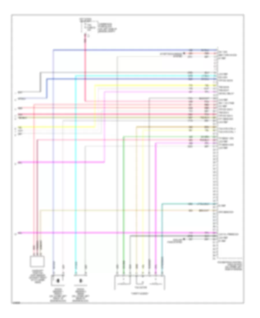 4 2L Engine Performance Wiring Diagram 5 of 5 for Saab 9 7X Arc 2005