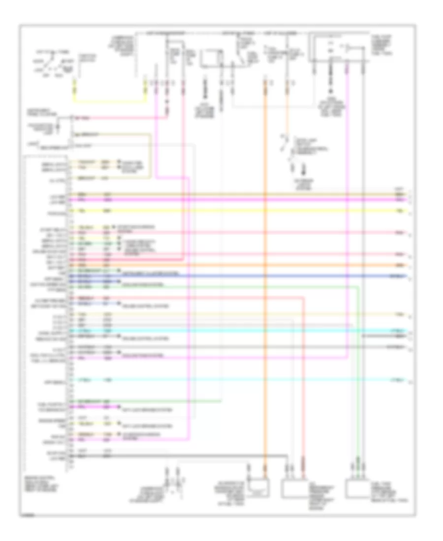 5 3L Engine Performance Wiring Diagram 1 of 5 for Saab 9 7X Arc 2005