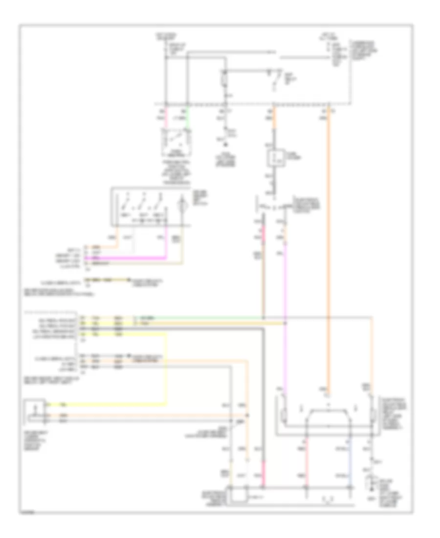 Adjustable Pedal Wiring Diagram for Saab 9 7X Arc 2005