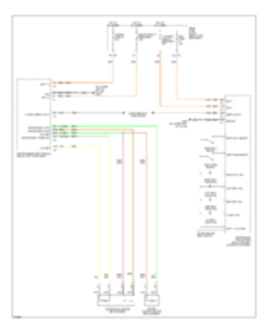 Driver s Heated Seat Wiring Diagram for Saab 9 7X Arc 2005