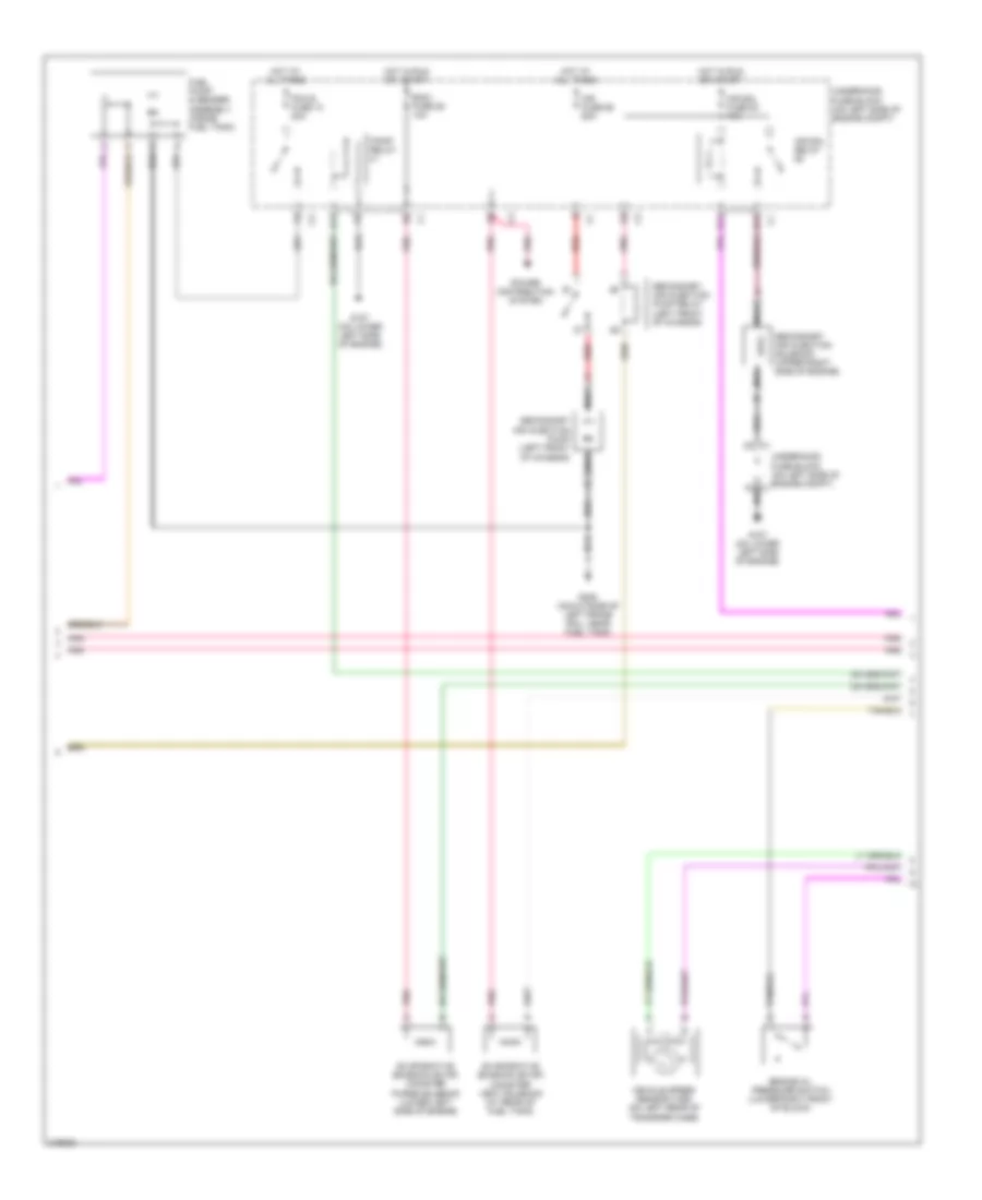 4.2L, Engine Performance Wiring Diagram (2 of 5) for Saab 9-7X Linear 2005