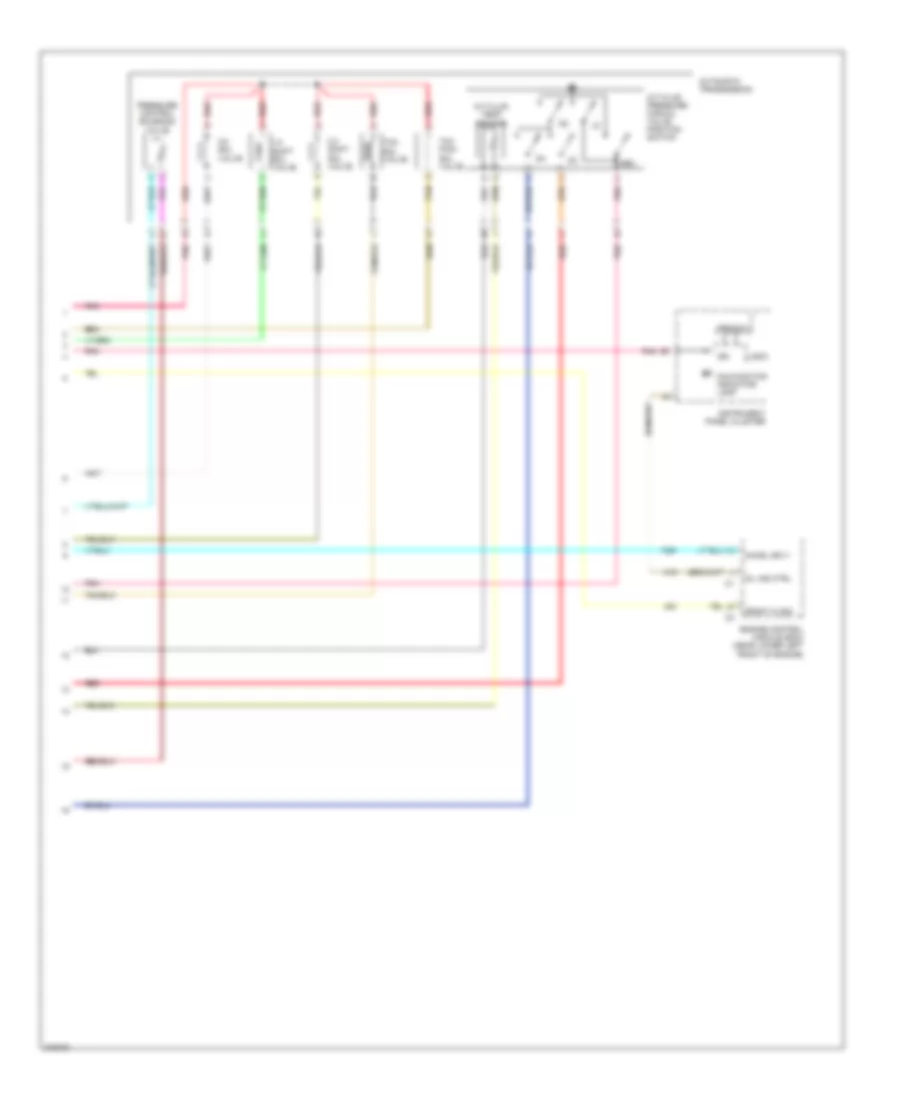5 3L A T Wiring Diagram 2 of 2 for Saab 9 7X Linear 2005
