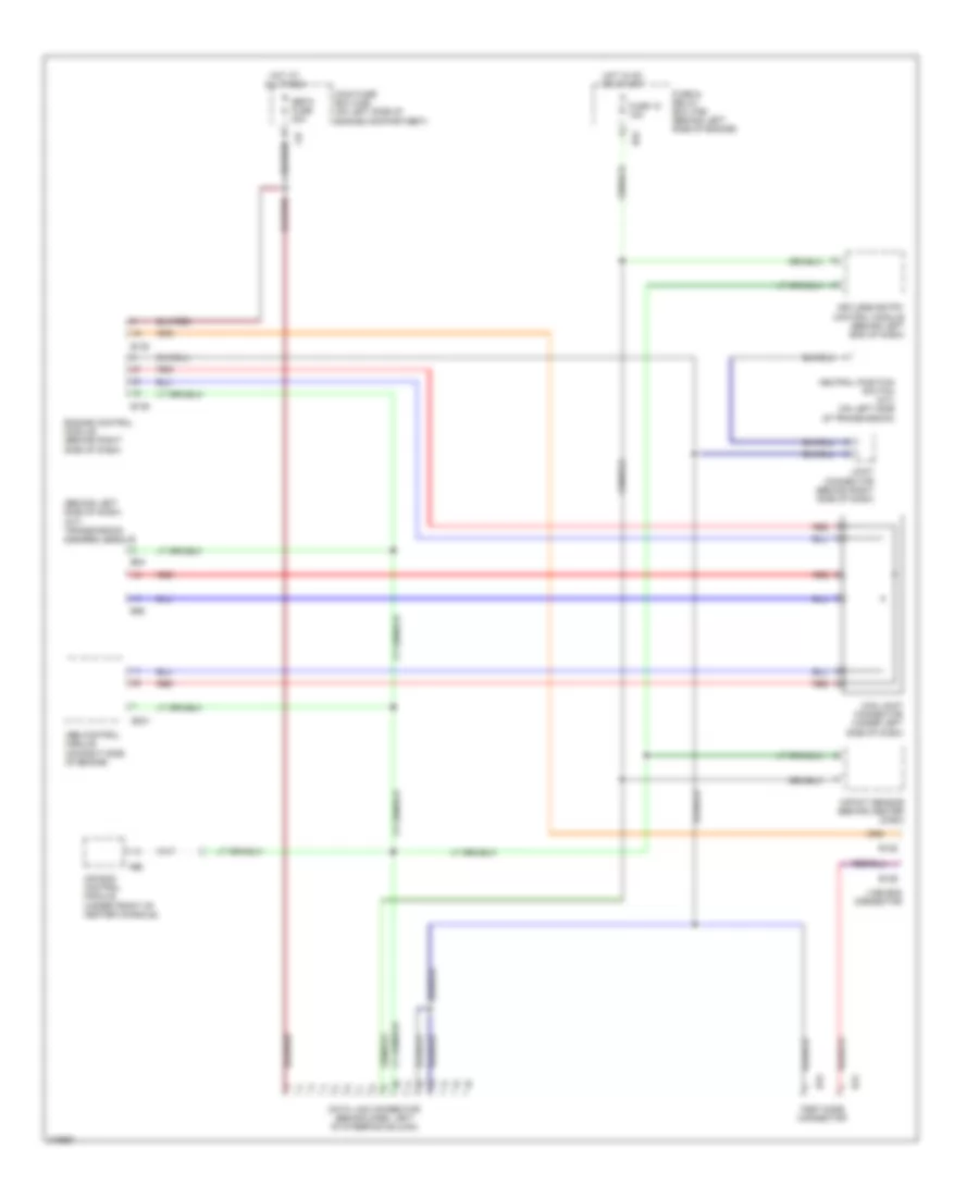 2 5L Computer Data Lines Wiring Diagram for Saab 9 2X 2 5i 2006