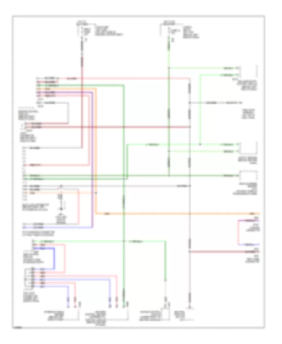 2.5L Turbo, Computer Data Lines Wiring Diagram for Saab 9-2X 2.5i 2006