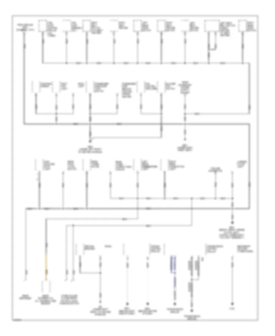 Ground Distribution Wiring Diagram 2 of 3 for Saab 9 2X 2 5i 2006