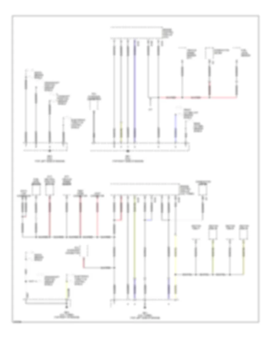 Ground Distribution Wiring Diagram (3 of 3) for Saab 9-2X 2.5i 2006