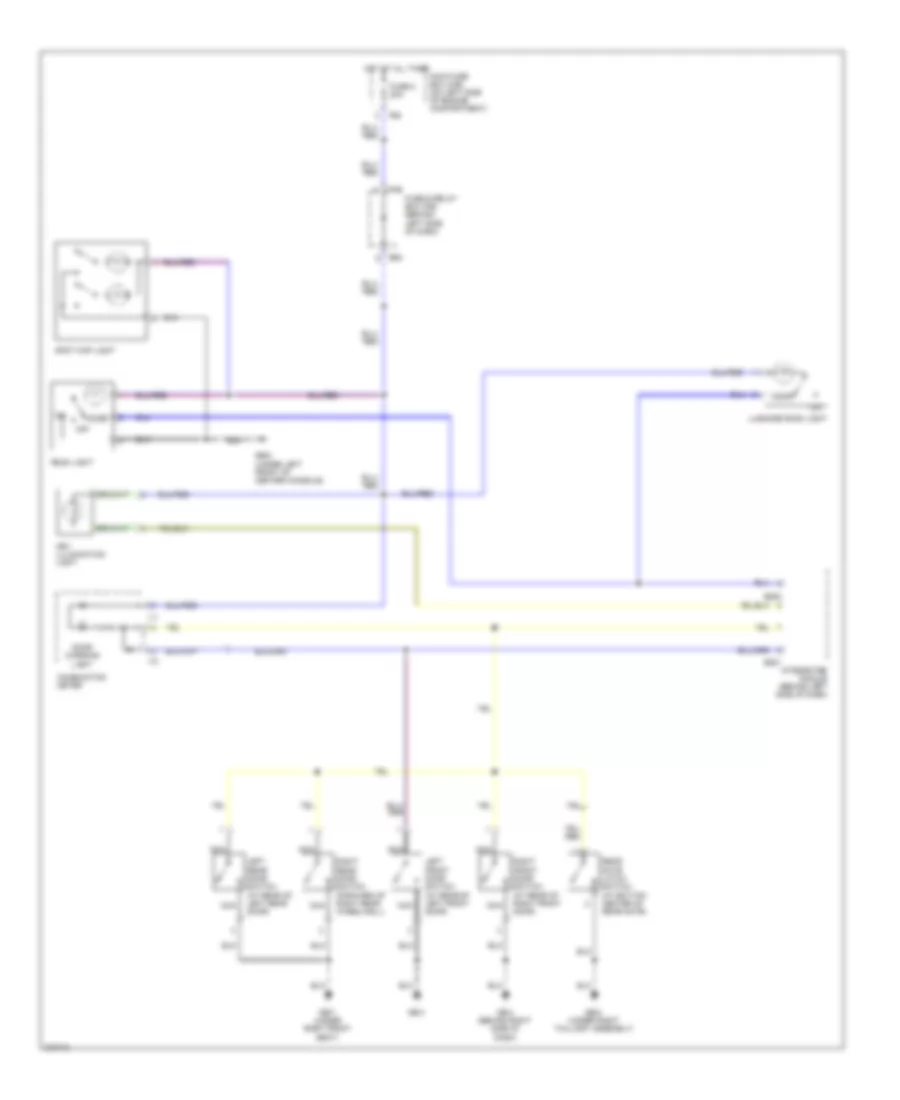 Courtesy Lamps Wiring Diagram for Saab 9 2X 2 5i 2006