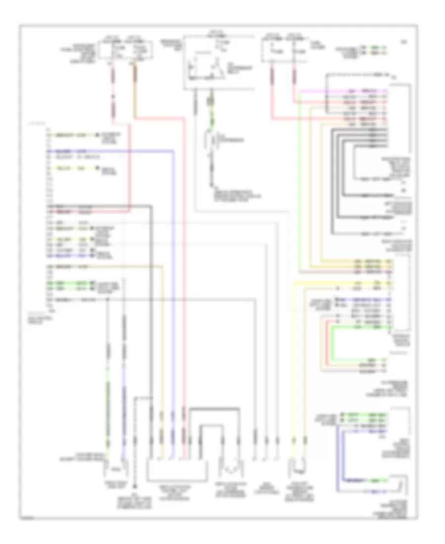 2.8L Turbo, Automatic AC Wiring Diagram (1 of 2) for Saab 9-3 2.0T 2006