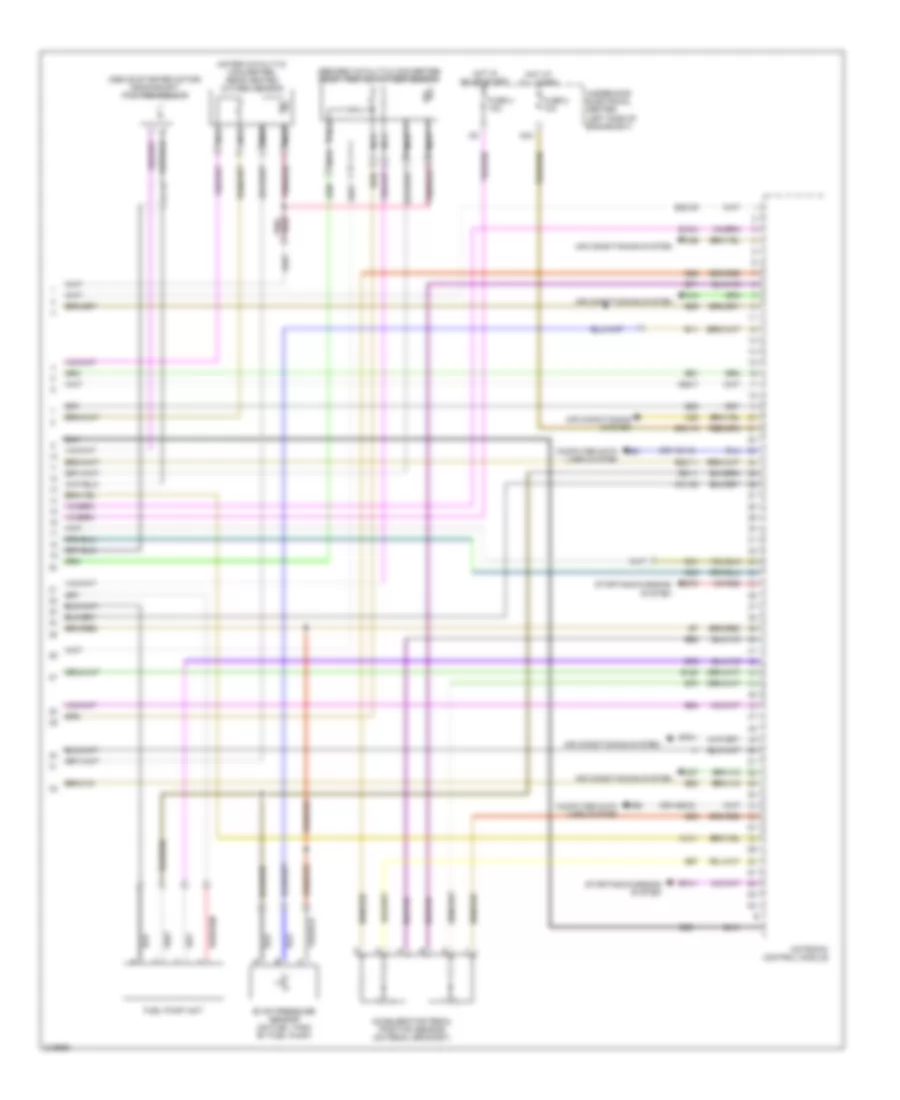 2.8L Turbo, Engine Performance Wiring Diagram (4 of 4) for Saab 9-3 2.0T 2006