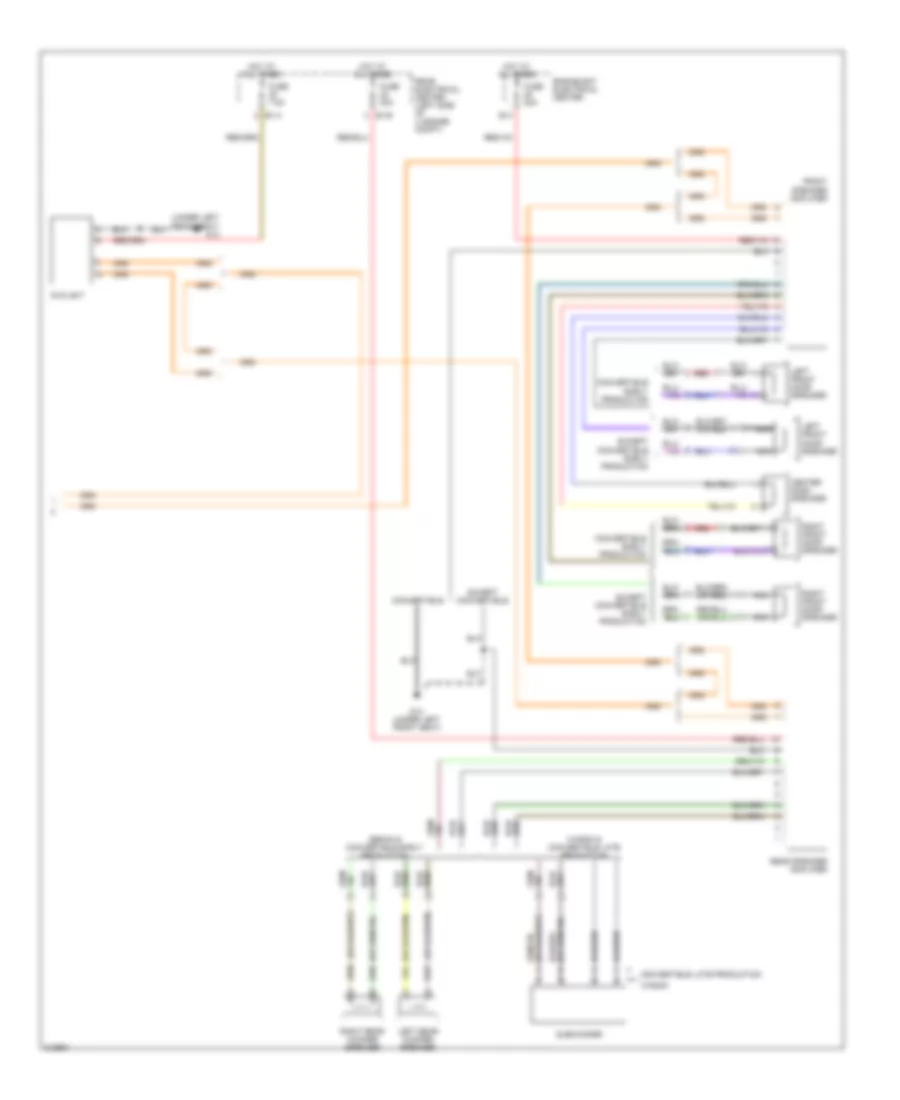 Radio Wiring Diagram (2 of 2) for Saab 9-3 2.0T 2006