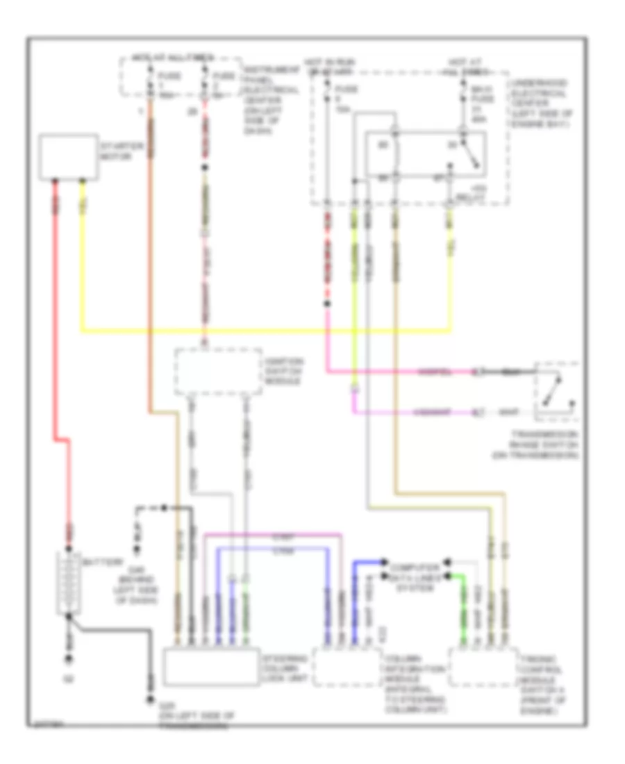 2 0L Turbo Starting Wiring Diagram A T for Saab 9 3 2 0T 2006