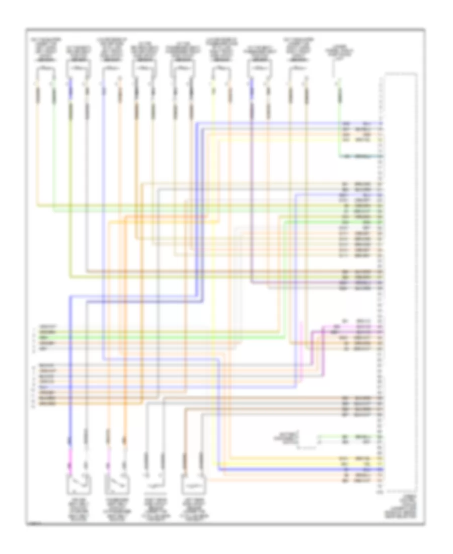 Supplemental Restraints Wiring Diagram, Convertible (2 of 2) for Saab 9-3 2.0T 2006