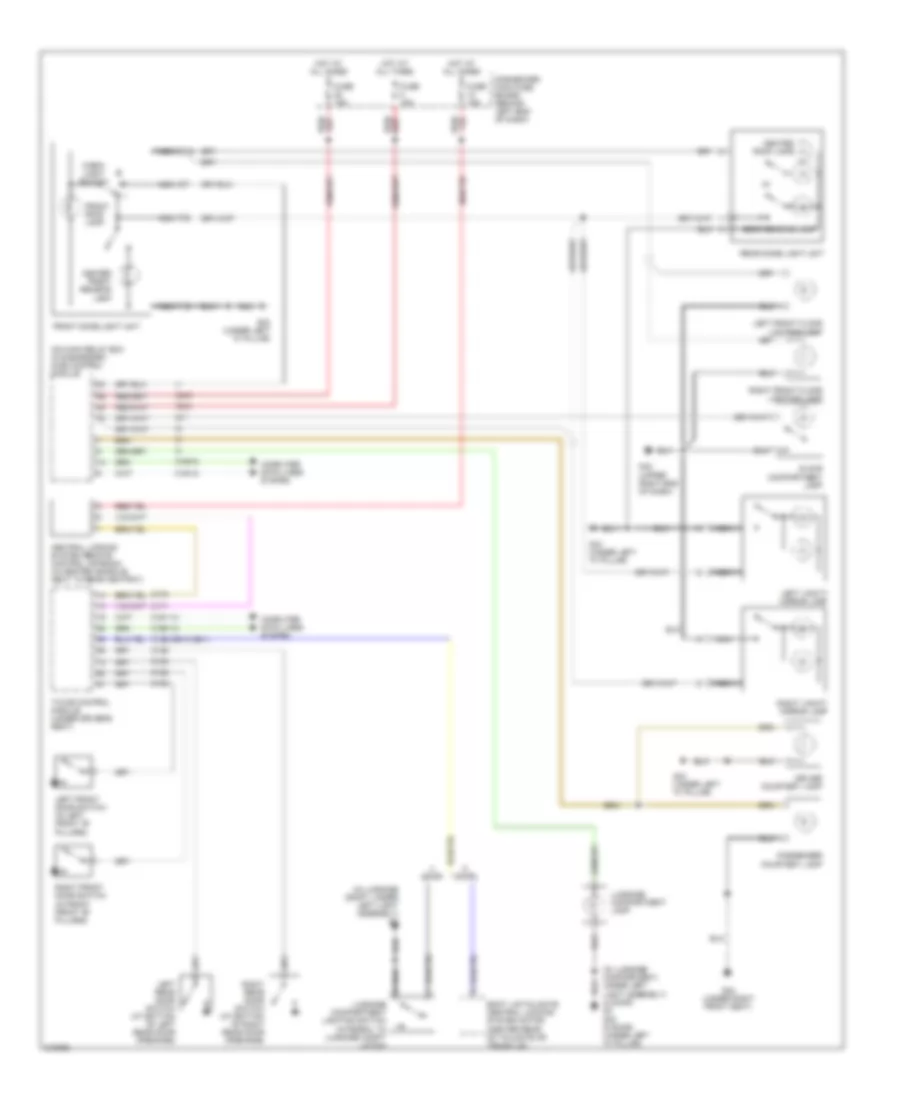 Courtesy Lamp Wiring Diagram for Saab 9 5 2006