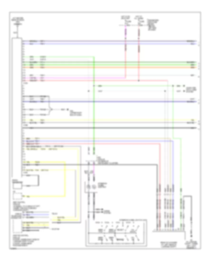 Radio Wiring Diagram with Navigation 1 of 2 for Saab 9 5 2006