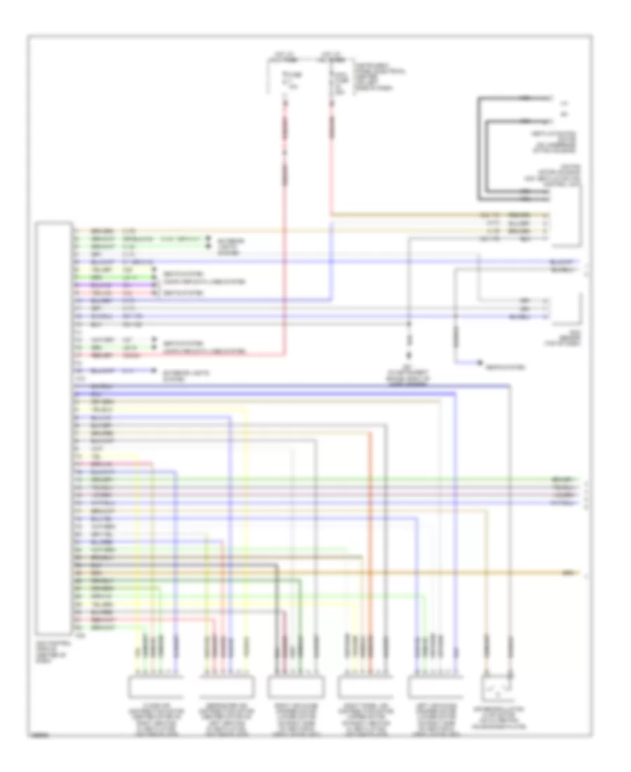 2.0L Турбо, Электросхема кондиционера, Двойные Вентиляторы (1 из 2) для Saab 9-3 2.0T 2007