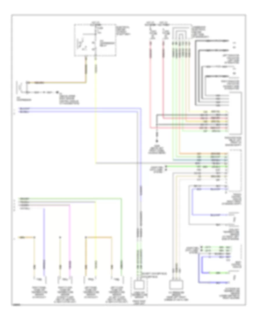 2.0L Turbo, Automatic AC Wiring Diagram, Dual Fans (2 of 2) for Saab 9-3 2.0T 2007