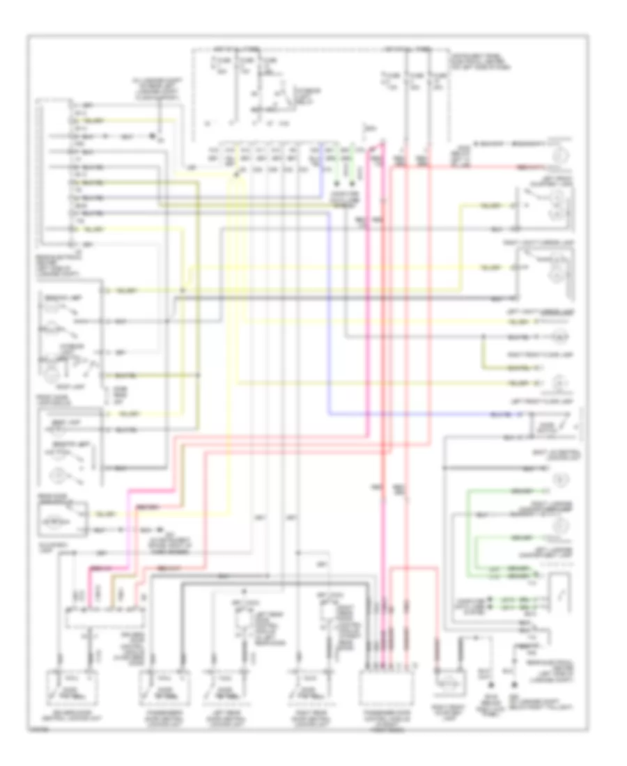Courtesy Lamps Wiring Diagram Wagon for Saab 9 3 2 0T 2007