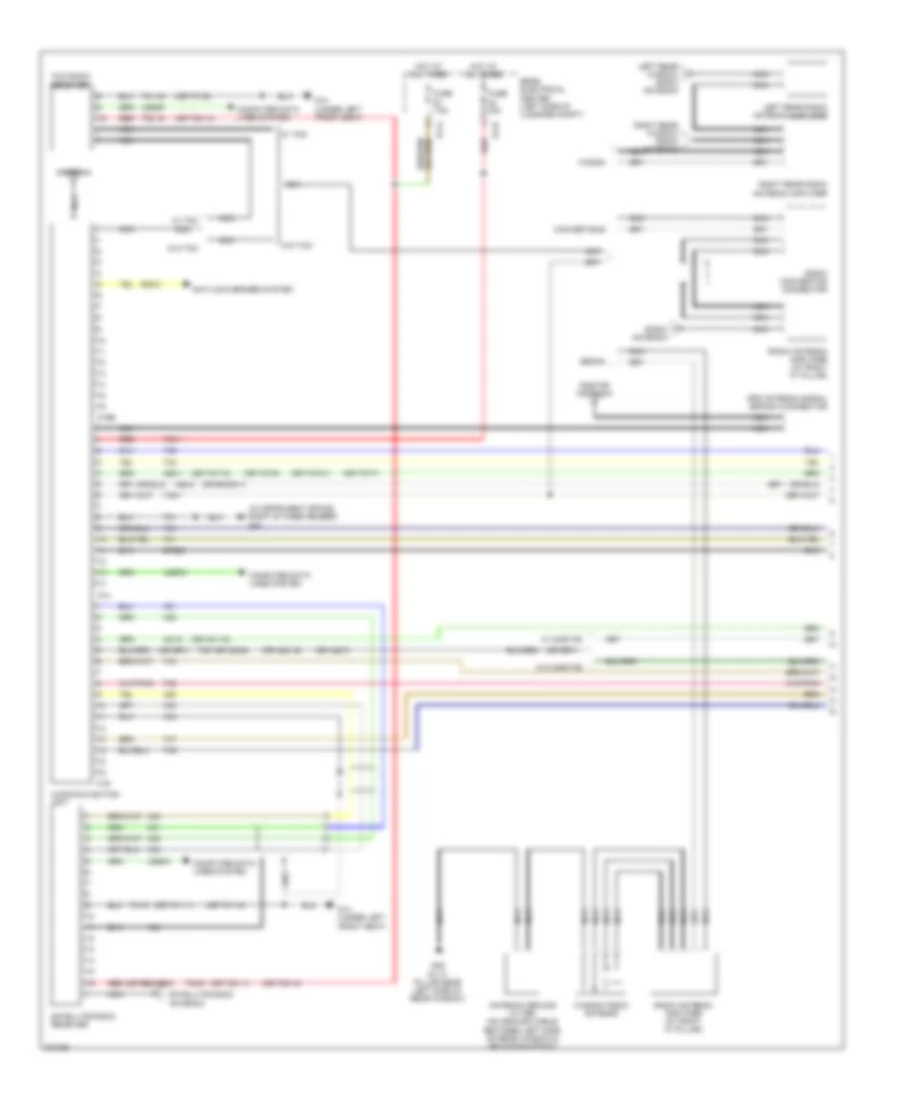 Radio Wiring Diagram with Navigation with Bose 1 of 3 for Saab 9 3 2 0T 2007