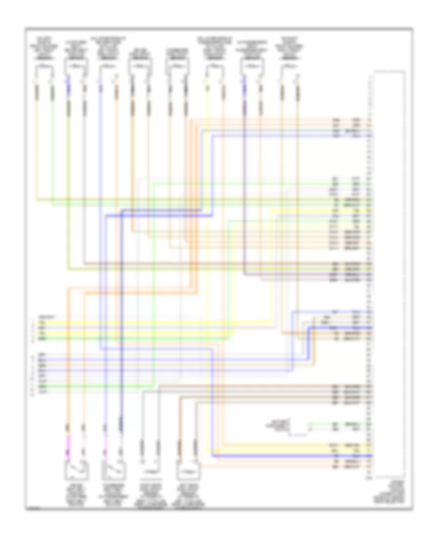 Supplemental Restraints Wiring Diagram Convertible 2 of 2 for Saab 9 3 2 0T 2007