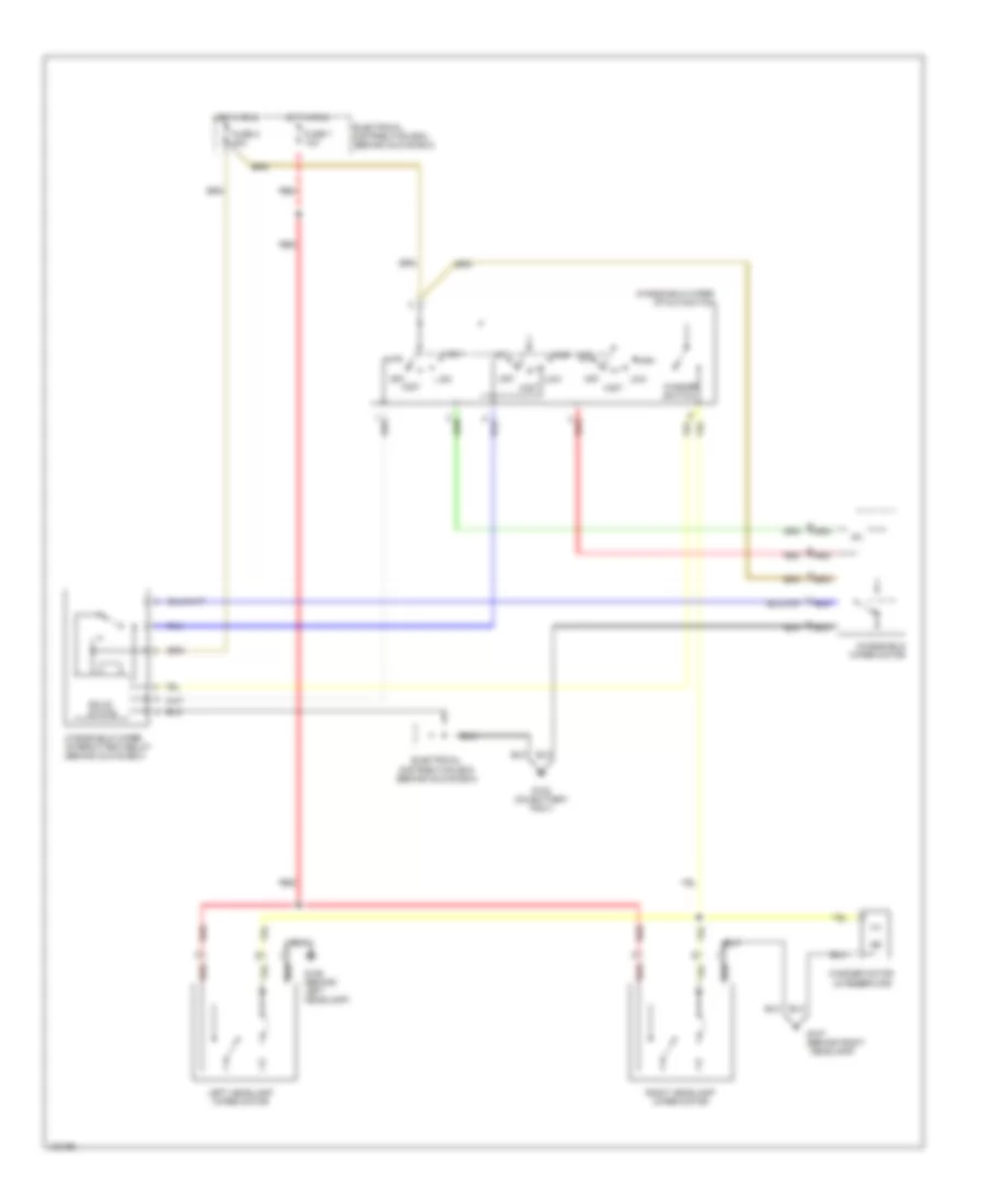 передняя сторона и схема шайбы/Дворника фары для Saab CSE 1993 9000