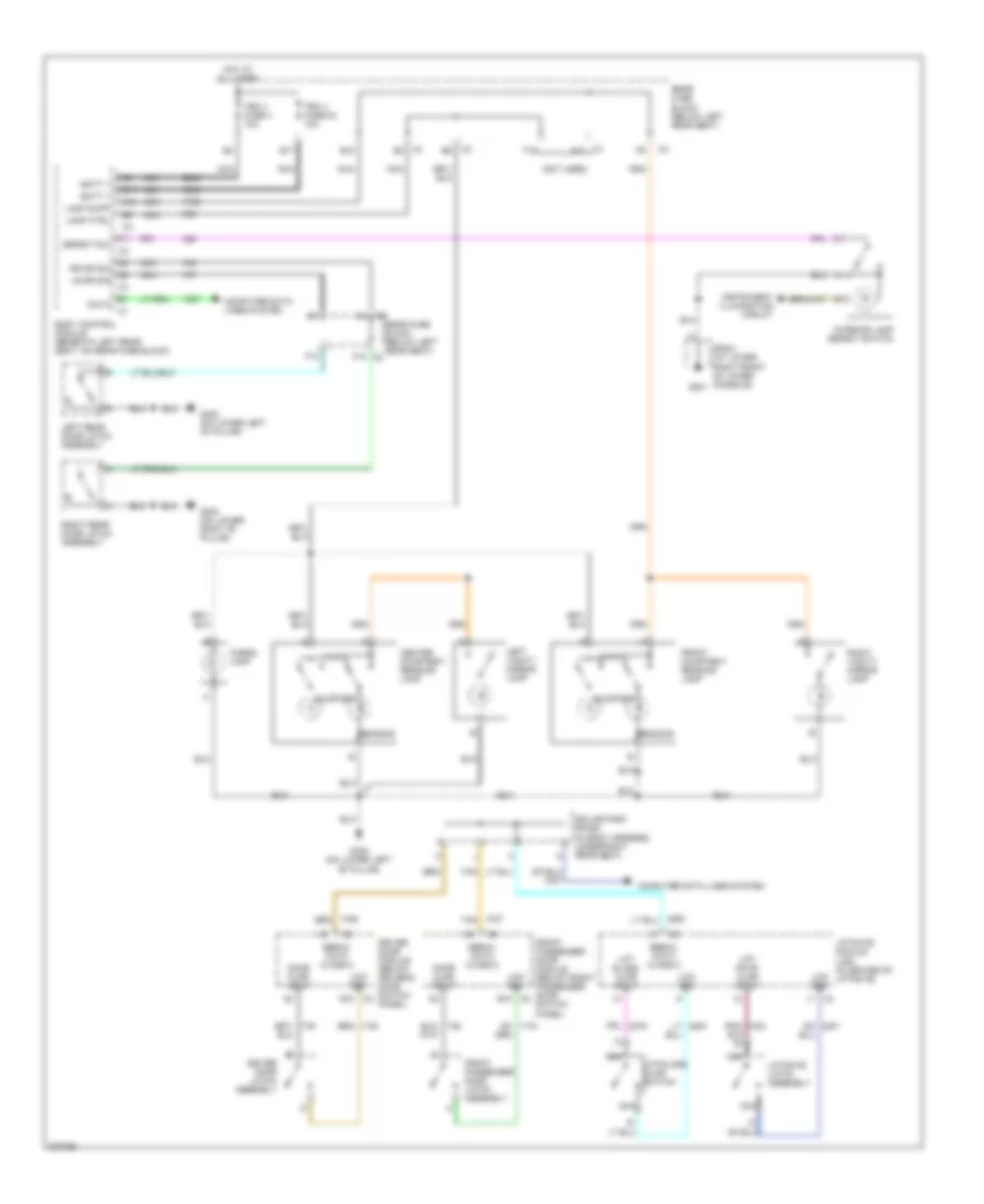Courtesy Lamps Wiring Diagram for Saab 9 7X 4 2i 2007