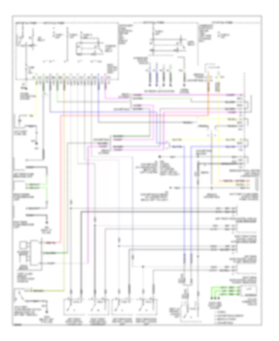 Anti-theft Wiring Diagram for Saab 9-3 2.0T 2008