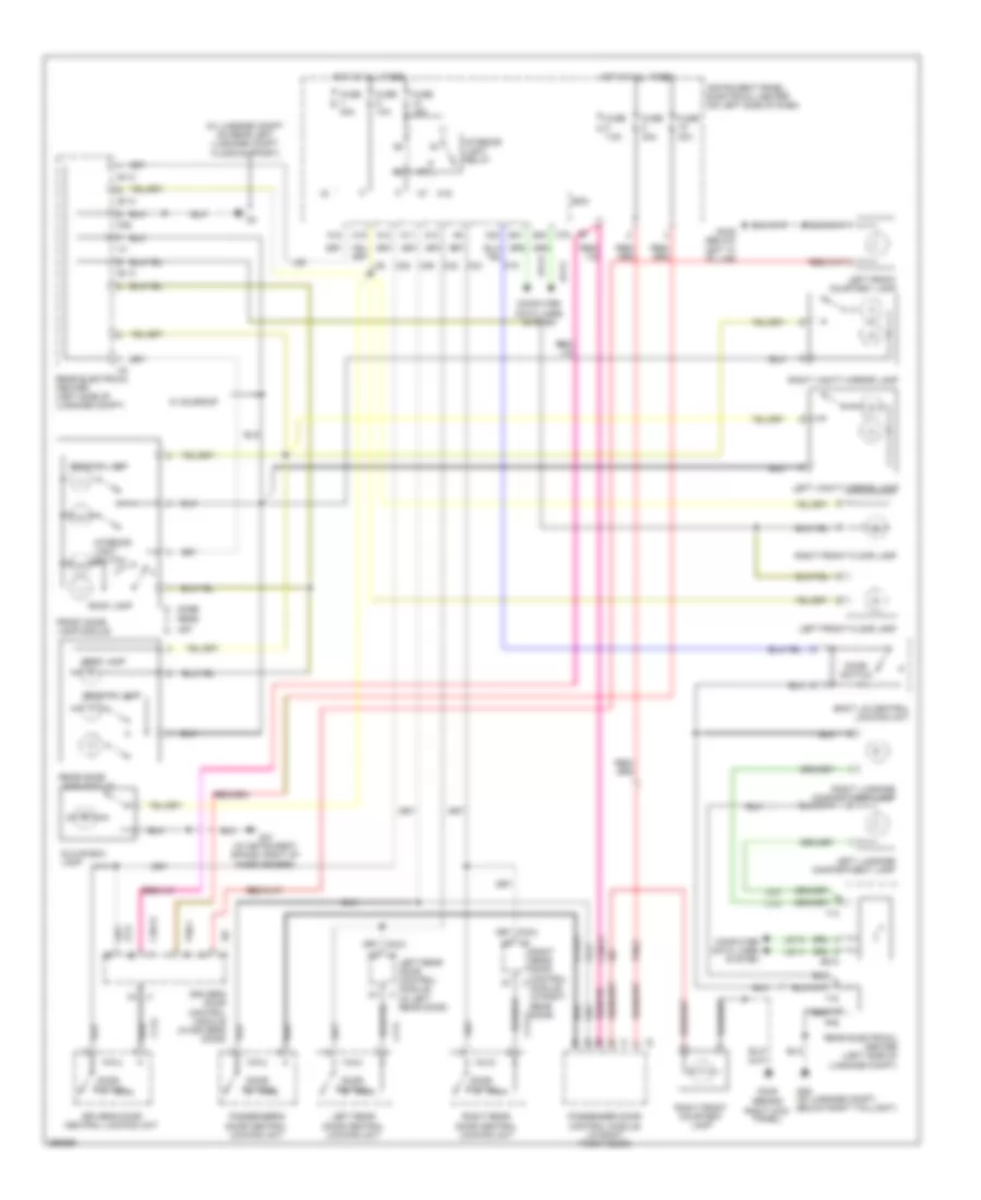 Courtesy Lamps Wiring Diagram Wagon for Saab 9 3 2 0T 2008