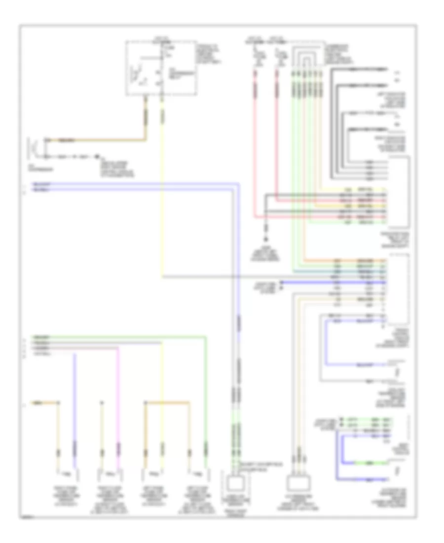 2.0L Turbo, Automatic AC Wiring Diagram, Dual Fans (2 of 2) for Saab 9-3 Aero 2008