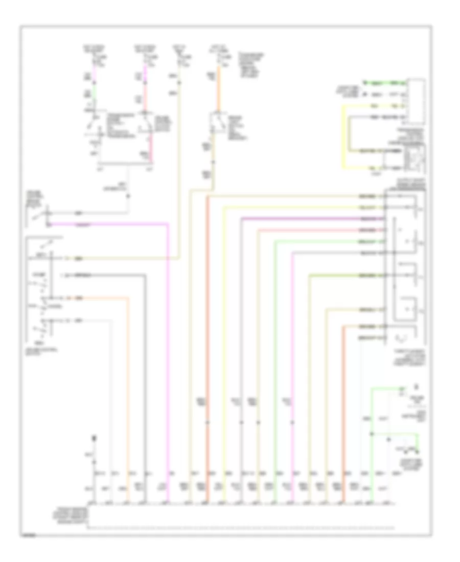 Cruise Control Wiring Diagram for Saab 9-5 2.3T 2008