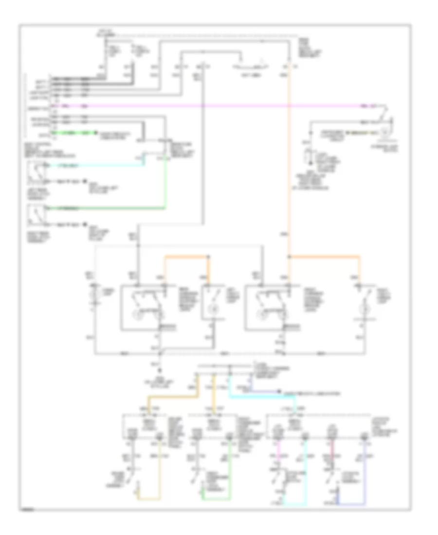 Courtesy Lamps Wiring Diagram for Saab 9 7X 4 2i 2008