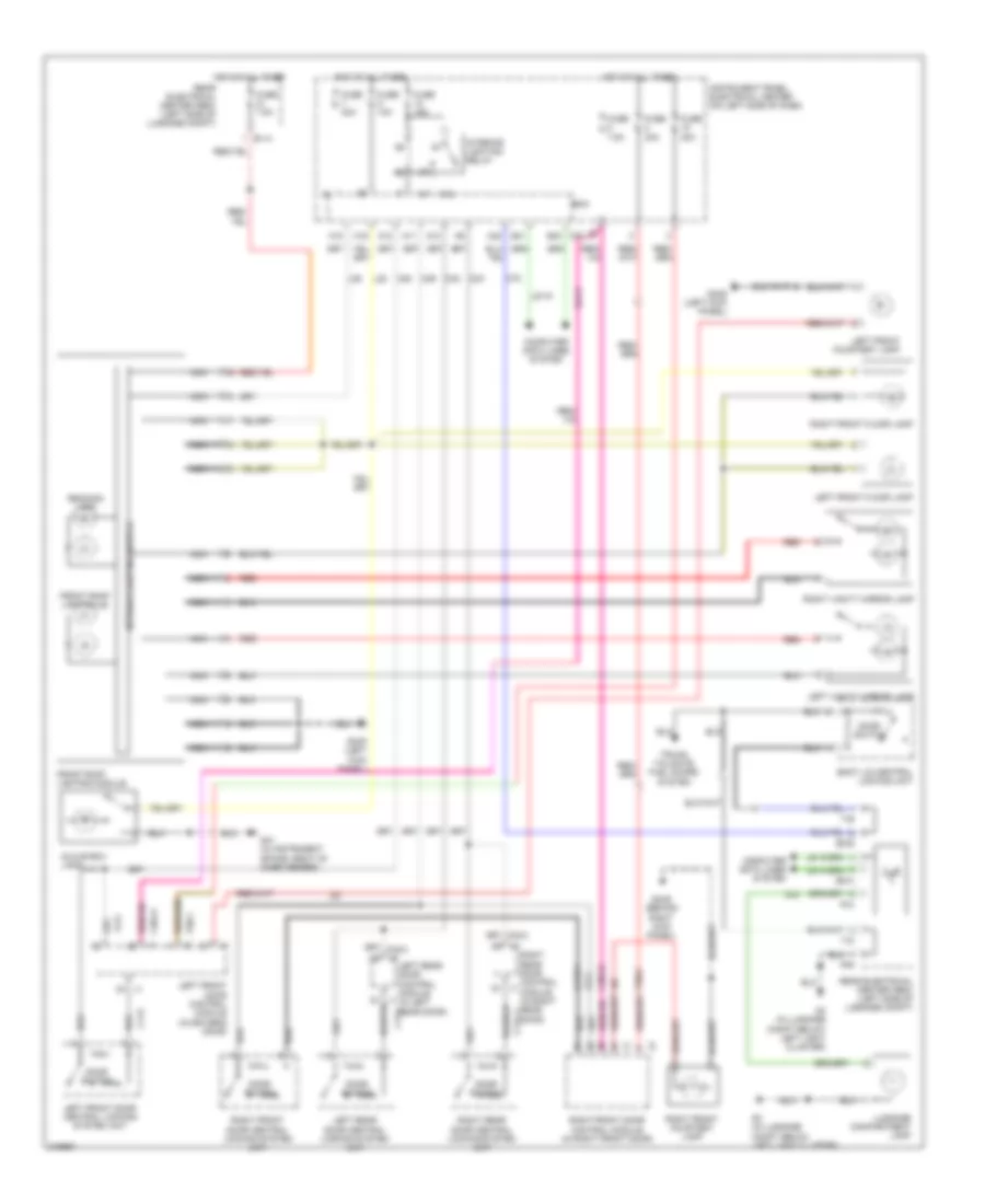 Courtesy Lamps Wiring Diagram Convertible for Saab 9 3 2 0T 2009