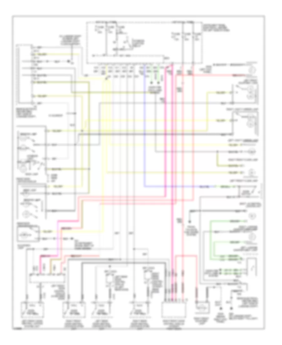 Courtesy Lamps Wiring Diagram Wagon for Saab 9 3 2 0T 2009