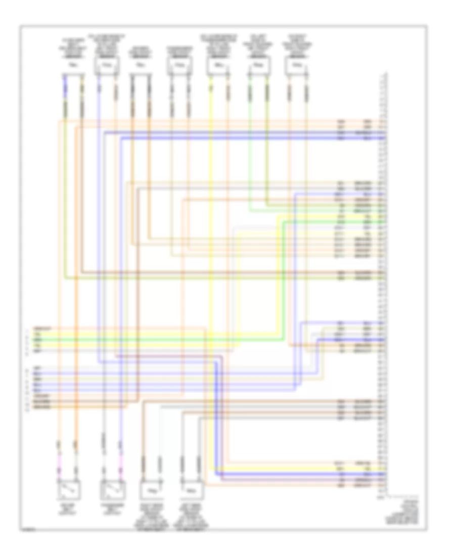 Supplemental Restraints Wiring Diagram, Convertible (2 of 2) for Saab 9-3 2.0T 2009