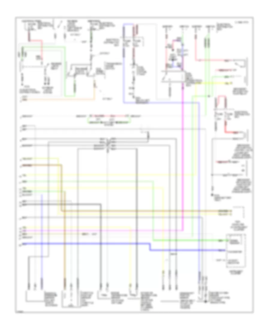 2 3L Engine Controls Wiring Diagram without Electronic Throttle System 2 of 2 for Saab CDE 1995 9000
