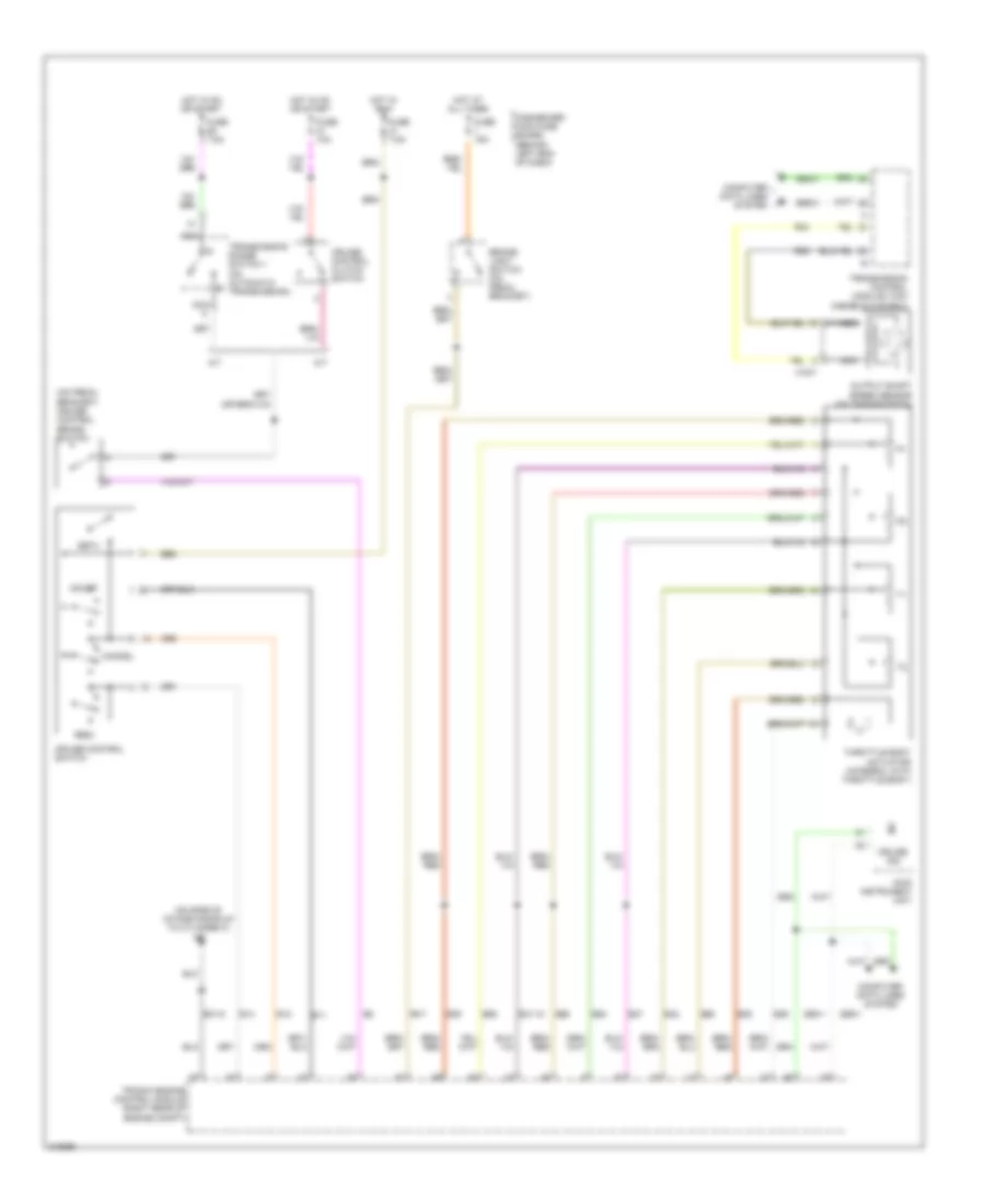 Cruise Control Wiring Diagram for Saab 9-5 2.3T 2009